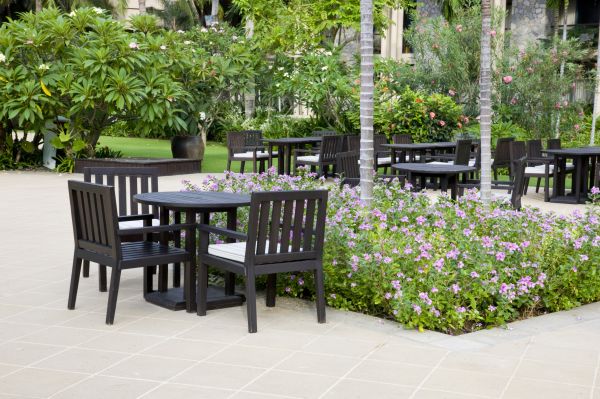 Courtyard Landscaping in Saint Charles