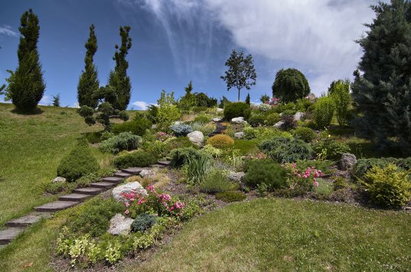 Steep Terrain Landscaping in Saint Charles