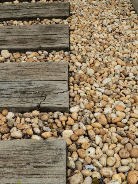 Pea Rock Installation in Saint Charles